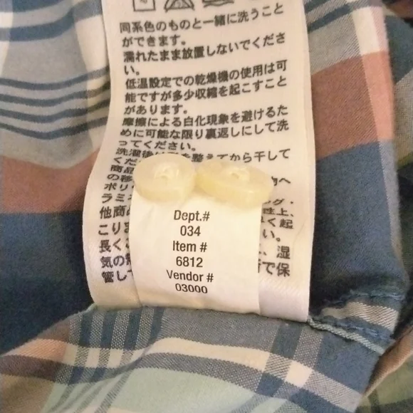 Eddie Bauer Seattle USA Legend Wash Classic Fit Sz. L Shirt Men's - Picture 6 of 8